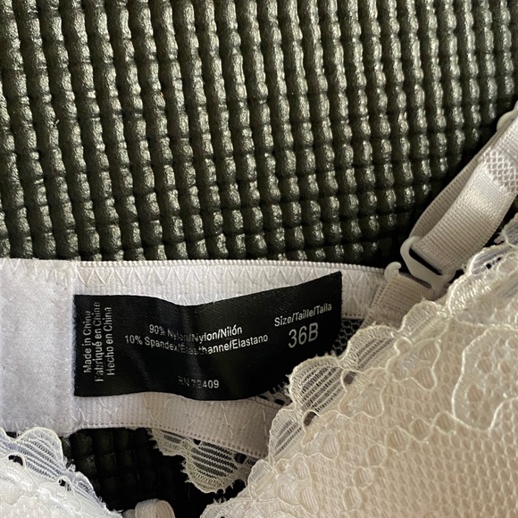 Rene Rofe Lace Bra Trio - 2x Black, Cream, White - Picture 3 of 9